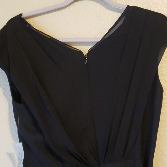 Eliza J Black Wide-Leg Jumpsuit - Picture 6 of 11
